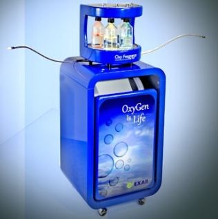Oxyfragrance oxygen bar with no cannula